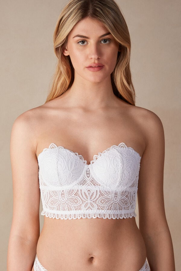 Intimssimi Hot Summer Days Giada Balconette Bustier White | ILJBT32297