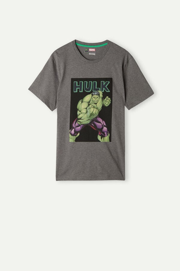 Intimssimi Hulk Print T-shirt Dark Grey | YILGT71912