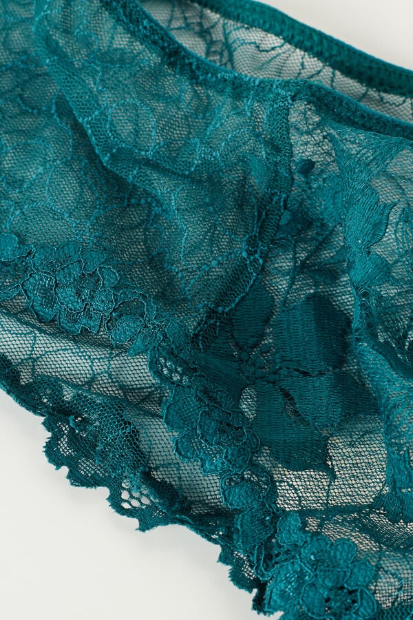 Intimssimi In Full Bloom Hipster Brazilian Green | SILNY68114