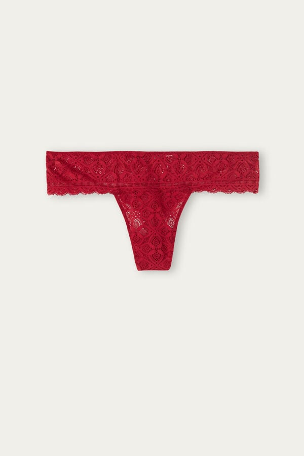 Intimssimi Lace Brazilian Red | ILJBT93117