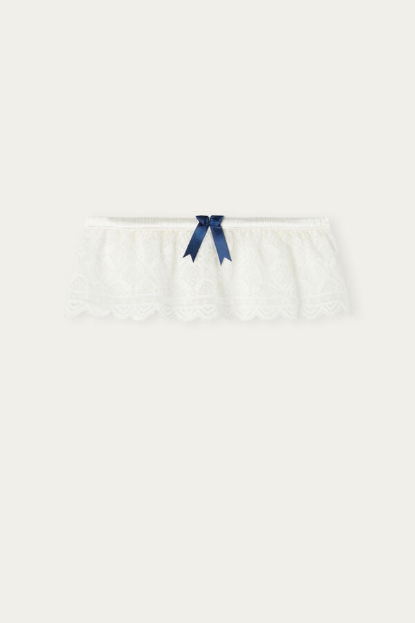 Intimssimi Lace Garter White | DILKV20334