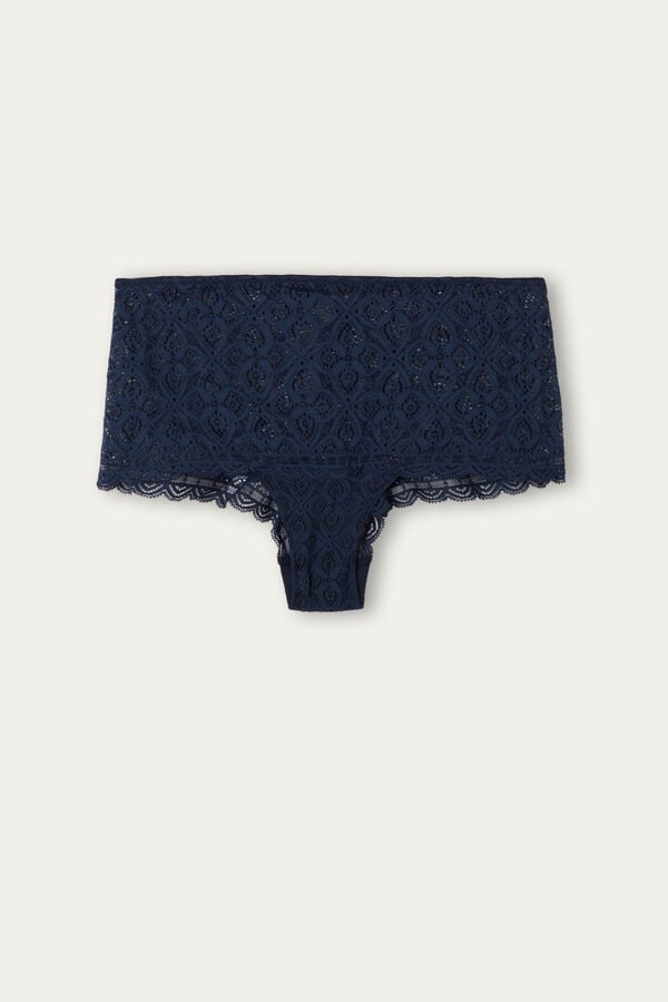 Intimssimi Lace Hipster Blue | QILWA96637