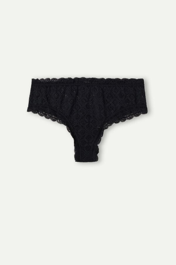 Intimssimi Lace Hipster Brazilian Black | ILDYB99417