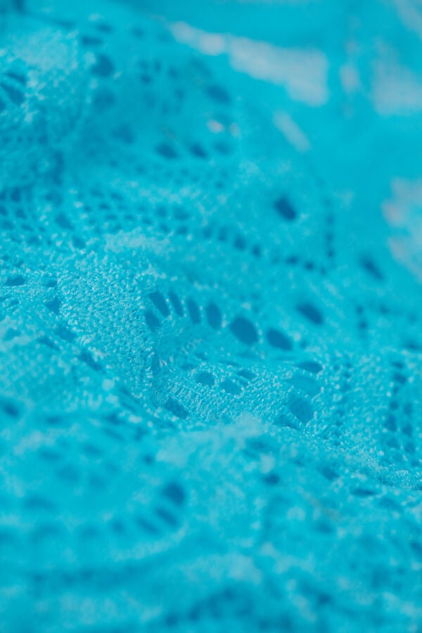 Intimssimi Lace String Thong Blue | ILDFL14254