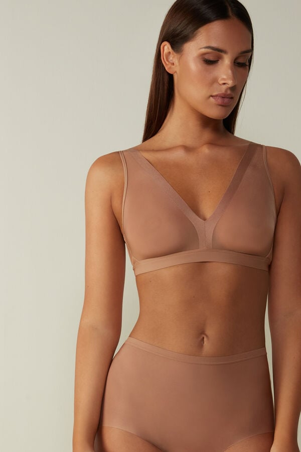 Intimssimi Lara Invisible Touch Triangle Bra Natural | ILNZX61748