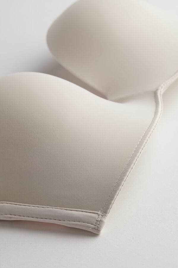 Intimssimi Laura Microfiber Bandeau Bra Natural | YILVQ19170