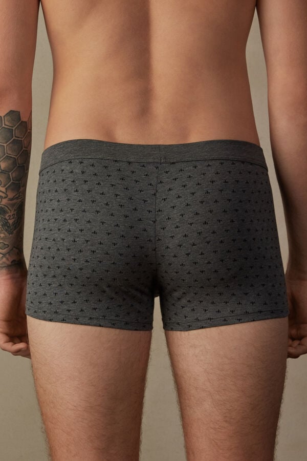 Intimssimi Lily Boxers in Stretch Supima® Cotton Grey | ILJKU80598