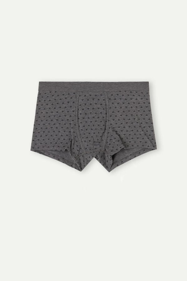 Intimssimi Lily Boxers in Stretch Supima® Cotton Grey | ILJKU80598