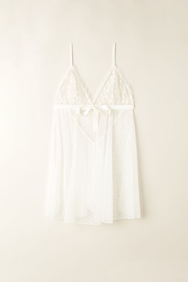 Intimssimi Love Cadeau Babydoll White | BILSO89446