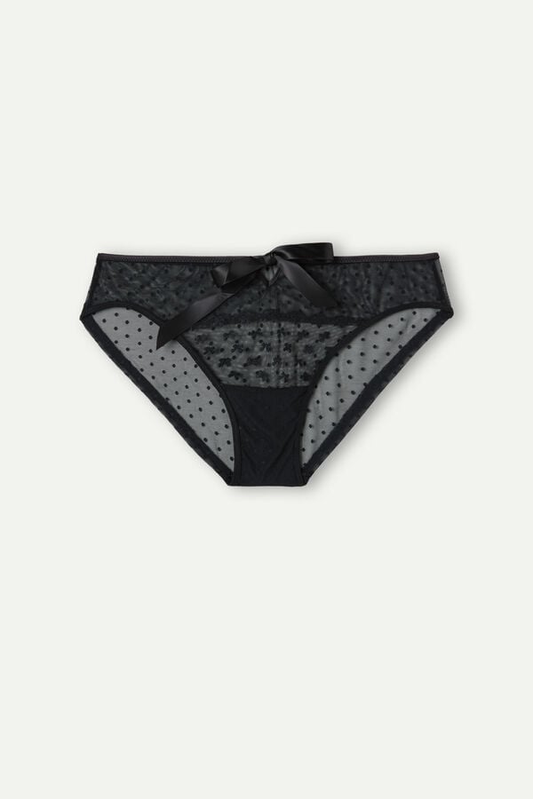 Intimssimi Love Cadeau Panties Black | TILPQ34185