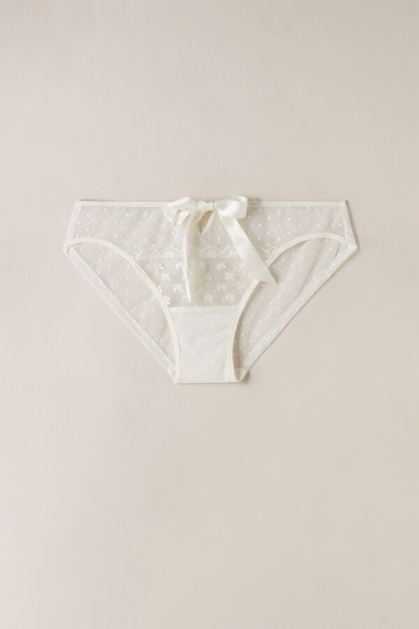 Intimssimi Love Cadeau Panties White | ILQCS62840