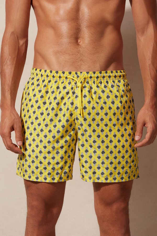 Intimssimi Micro Watch Print Swim Trunks Print | ILZDE85566