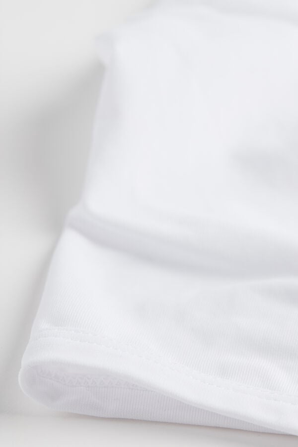 Intimssimi Microfiber T-shirt White | MILHR45962