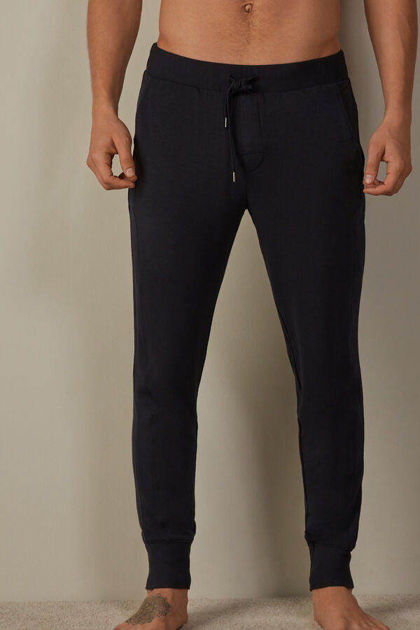 Intimssimi Micromodal Trousers Blue | ILXBR80839