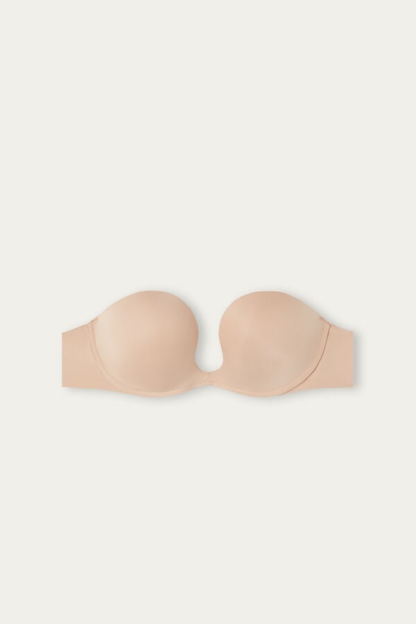 Intimssimi Monica Bandeau Bra in Ultralight Microfiber Natural | ILDFL71662