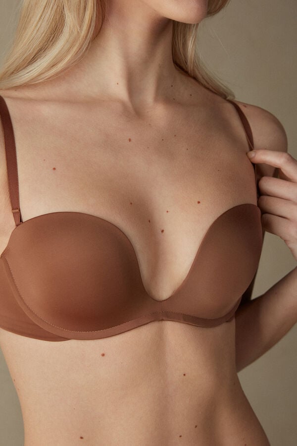 Intimssimi Monica Bandeau Bra in Ultralight Microfiber Natural | ILJZR30286