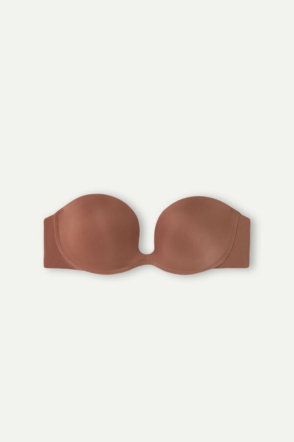 Intimssimi Monica Bandeau Bra in Ultralight Microfiber Natural | ILJZR30286