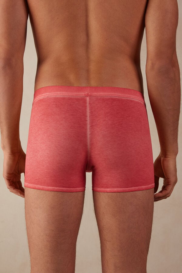 Intimssimi Natural Fresh Supima® Cotton Boxers Red | BILSD98522