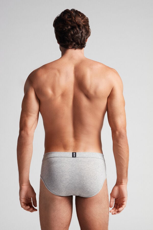 Intimssimi Natural Fresh Supima® Cotton Briefs Grey | ILJBT32897