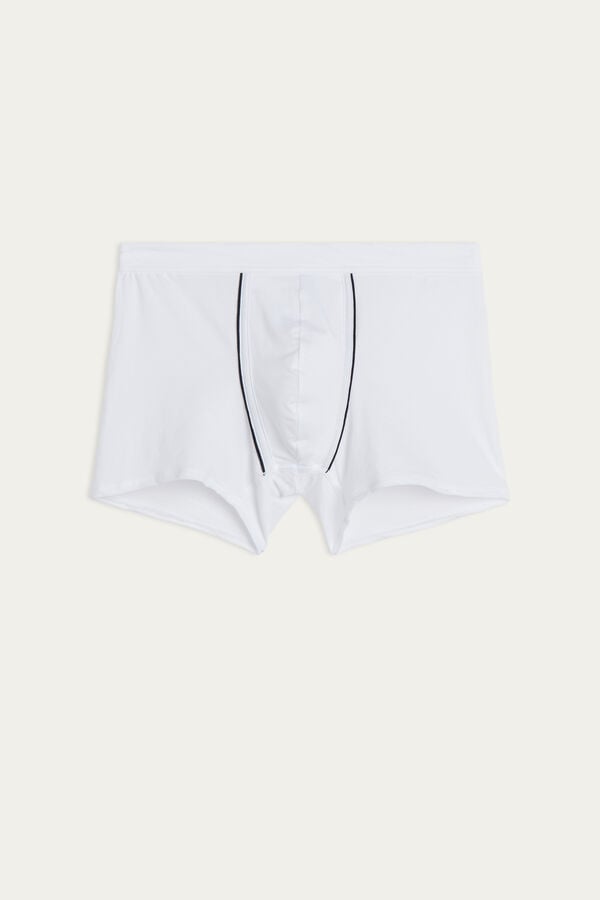 Intimssimi Natural Fresh Supima® Cotton Boxers White | ZILMJ36428