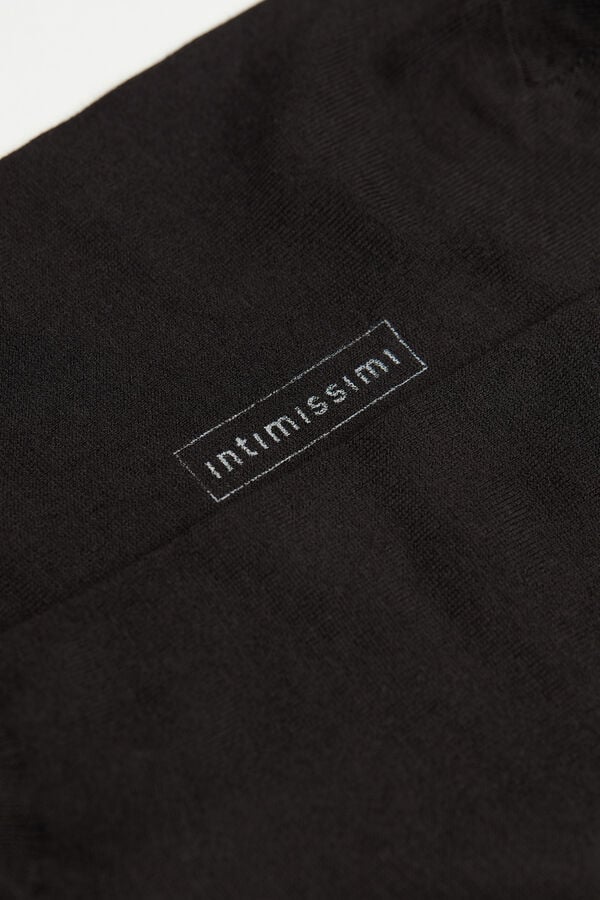 Intimssimi No-show Socks in Supima® Cotton Black | EILVG59947