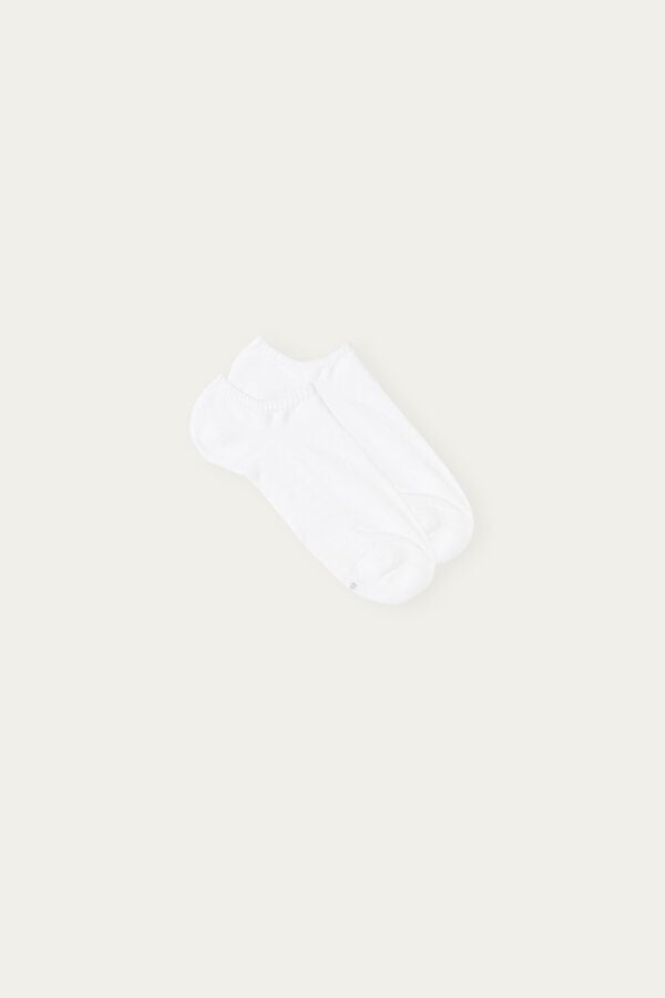 Intimssimi No-show Socks in Terrycloth White | ILCVG26386