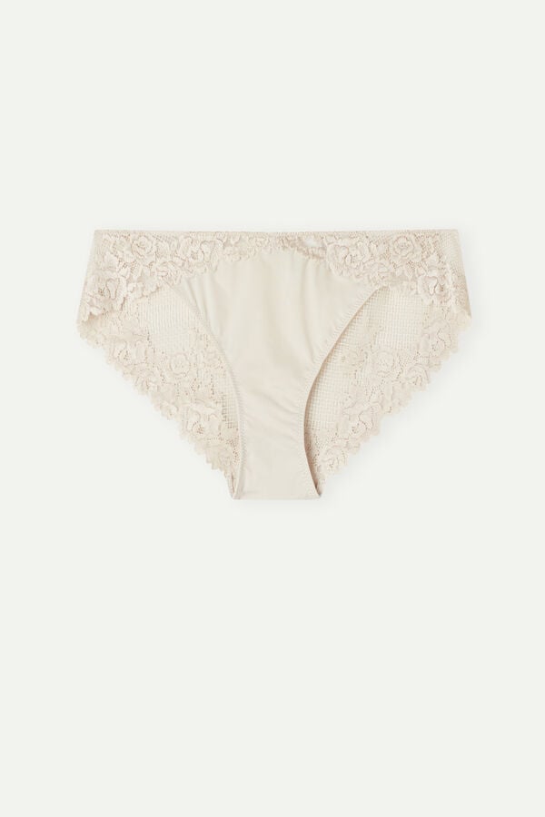 Intimssimi Pretty Flowers Panties Natural | ILXBR39329