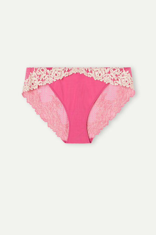 Intimssimi Pretty Flowers Panties Pink | GILUC85659