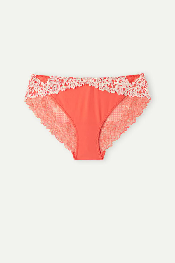 Intimssimi Pretty Flowers Panties White | QILWA75946