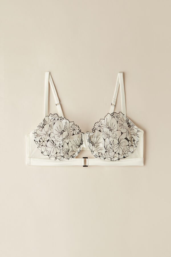 Intimssimi Pure Joy Daniela Balconette Bra White | XILGW92383