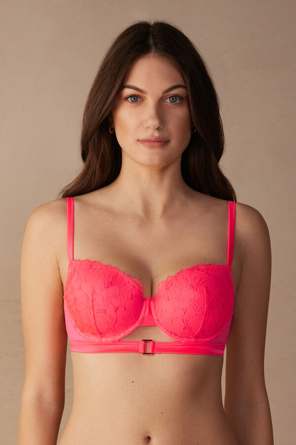 Intimssimi Pure Joy Sofia Balconette Bra Pink | ILQCS36463