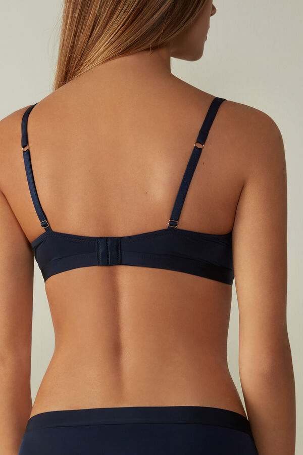 Intimssimi Romantic Life Sofia Balconette Bra Blue | ILXBR87488