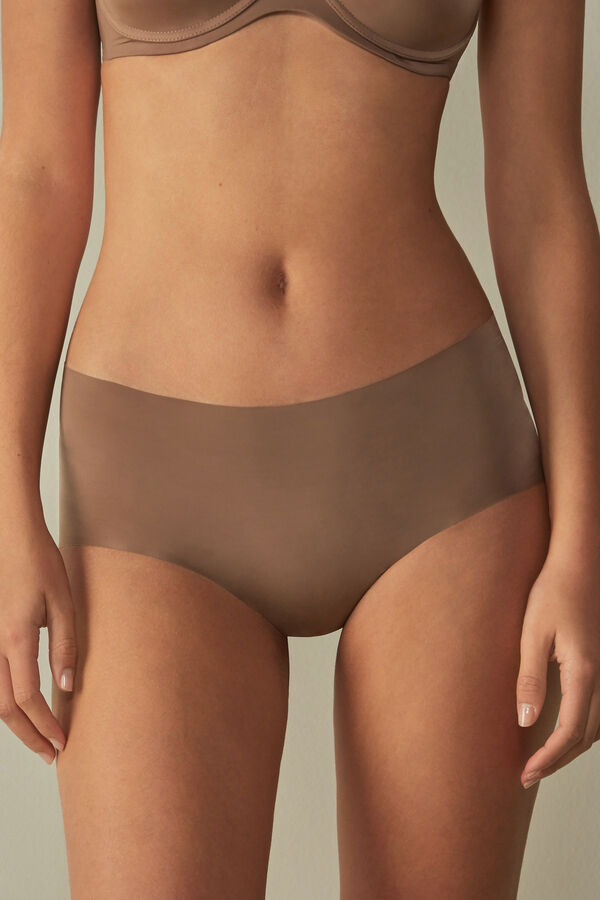 Intimssimi Seamless Microfiber Hipster Natural | ILEAH15633