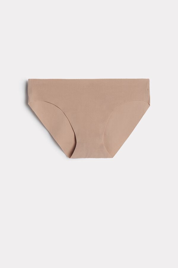 Intimssimi Seamless Supima® Cotton Panties Natural | AILDF75167