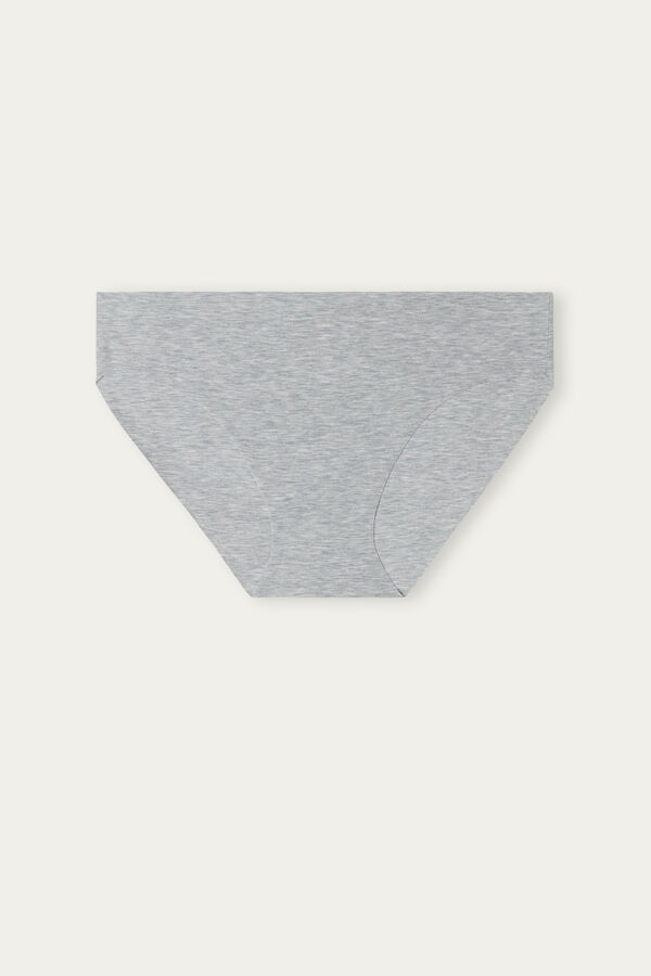 Intimssimi Seamless Supima® Cotton Panties Grey | ILEAH45798