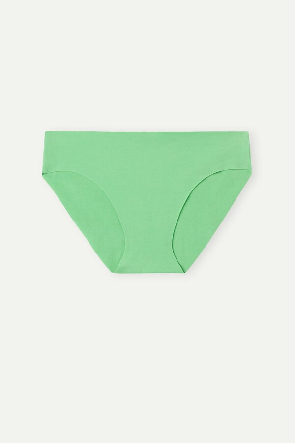 Intimssimi Seamless Supima® Cotton Panties Green | MILFT20678