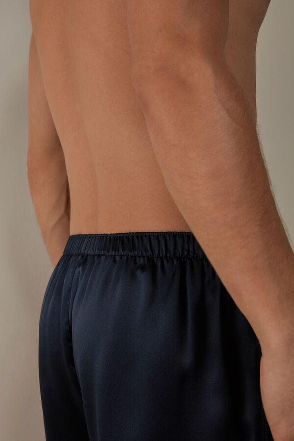 Intimssimi Silk Boxers Black | BILSO21455