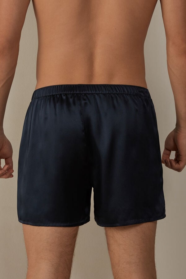 Intimssimi Silk Boxers Black | BILSO21455