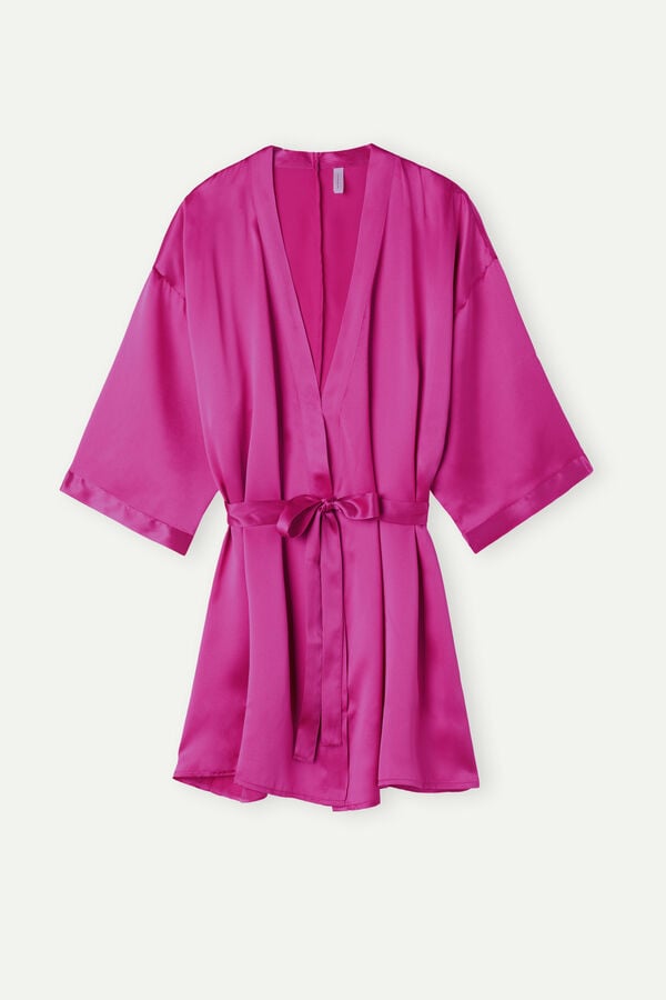 Intimssimi Silk Kimono Pink | ZILMJ68752