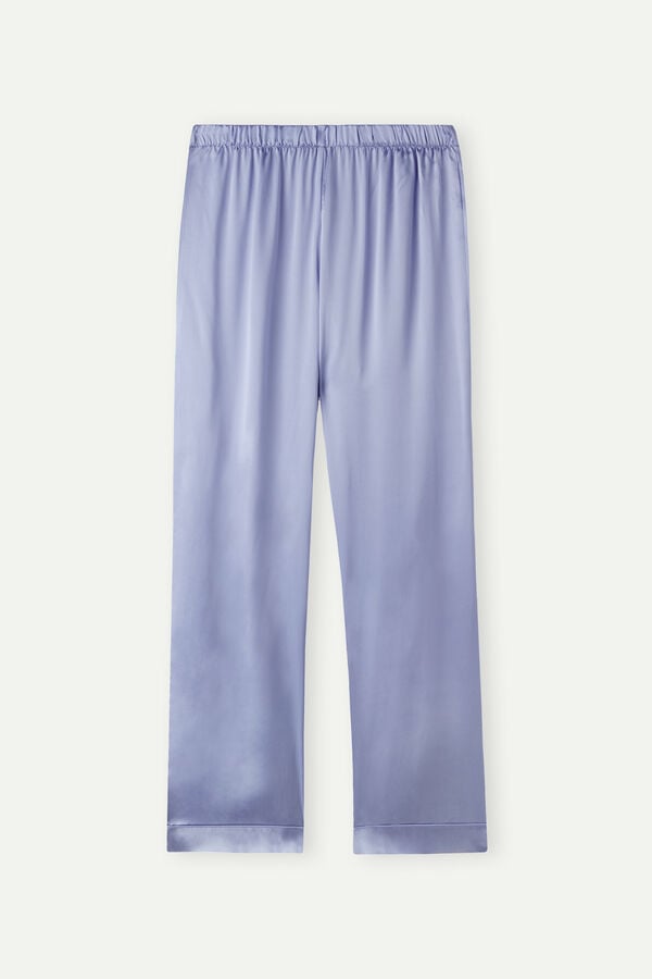 Intimssimi Silk Satin Pajama Pants Violet | ILEGJ24539