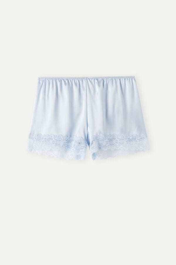 Intimssimi Silk Shorts Blue | DILKV31569