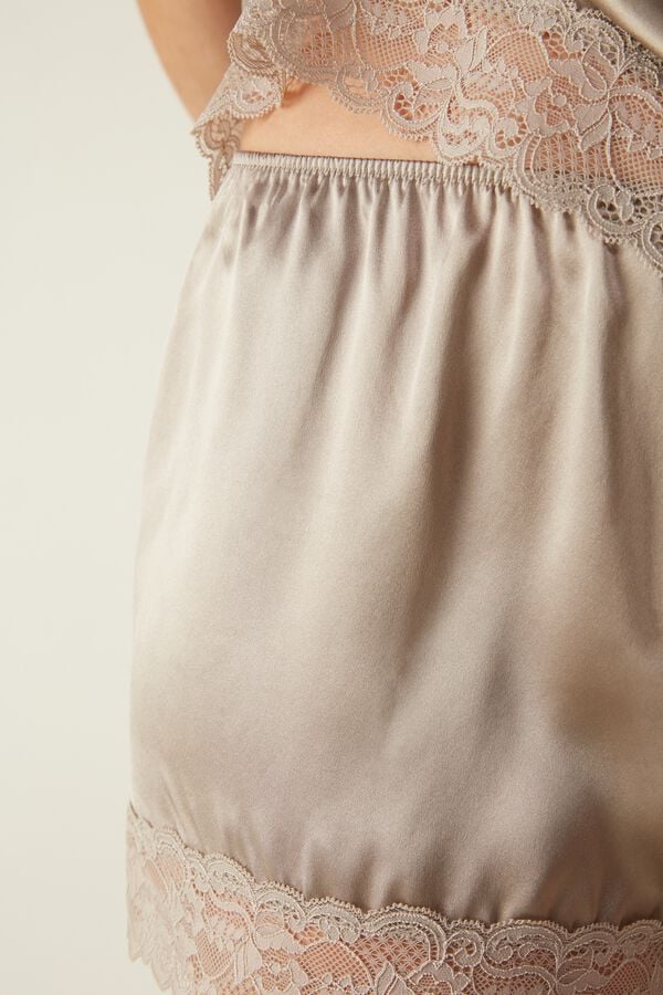 Intimssimi Silk Shorts Natural | TILPQ59889