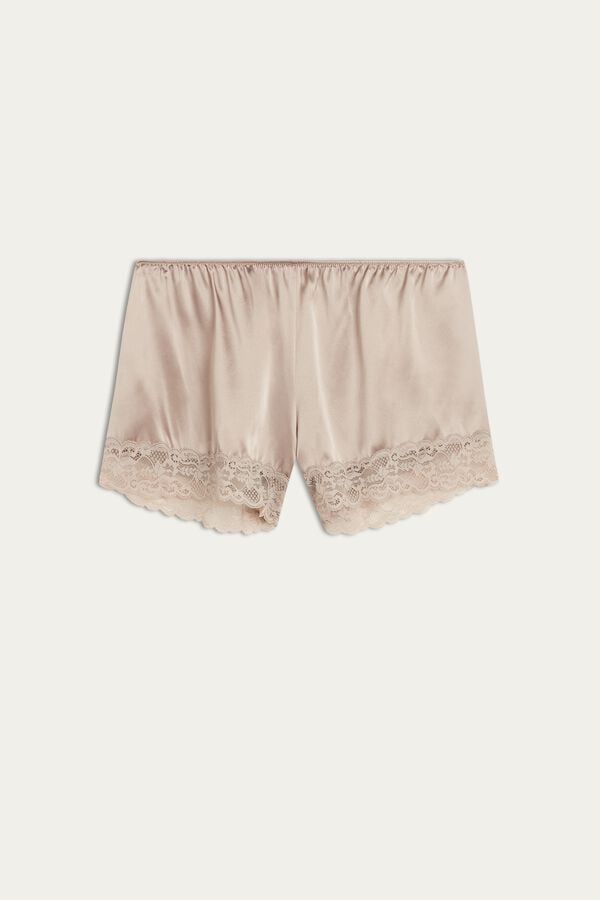 Intimssimi Silk Shorts Natural | TILPQ59889