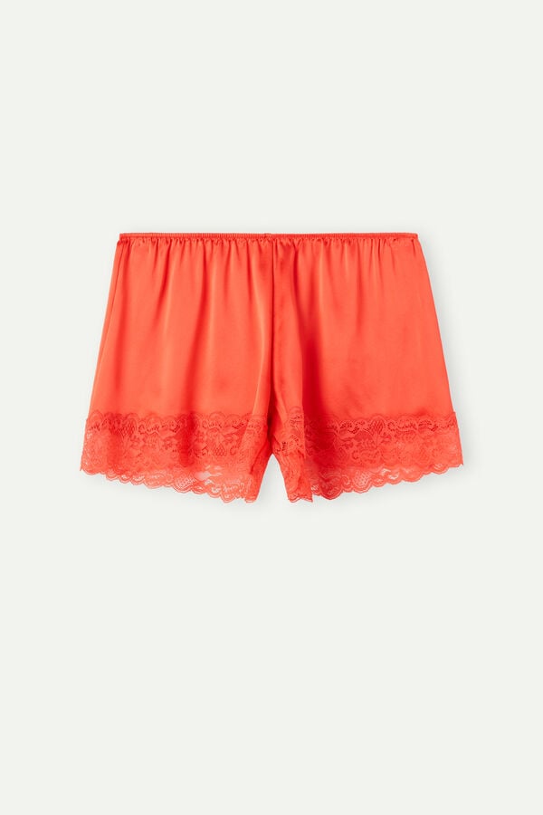 Intimssimi Silk Shorts Orange | UILTG75007