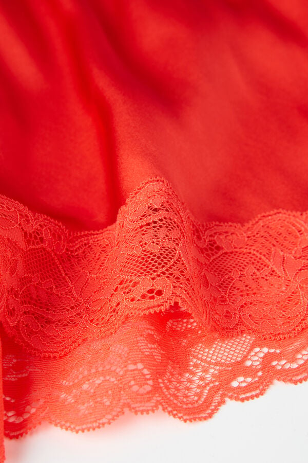 Intimssimi Silk Shorts Orange | UILTG75007