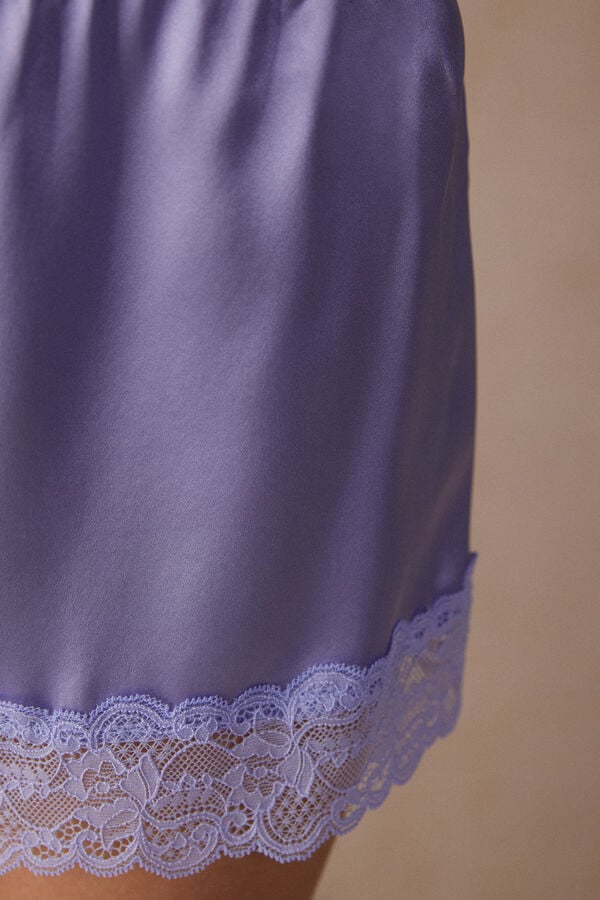 Intimssimi Silk Shorts Violet | ILXBR50934