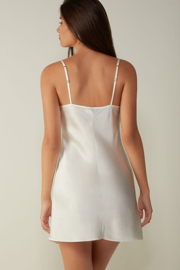 Intimssimi Silk Slip White | ILJBT94150