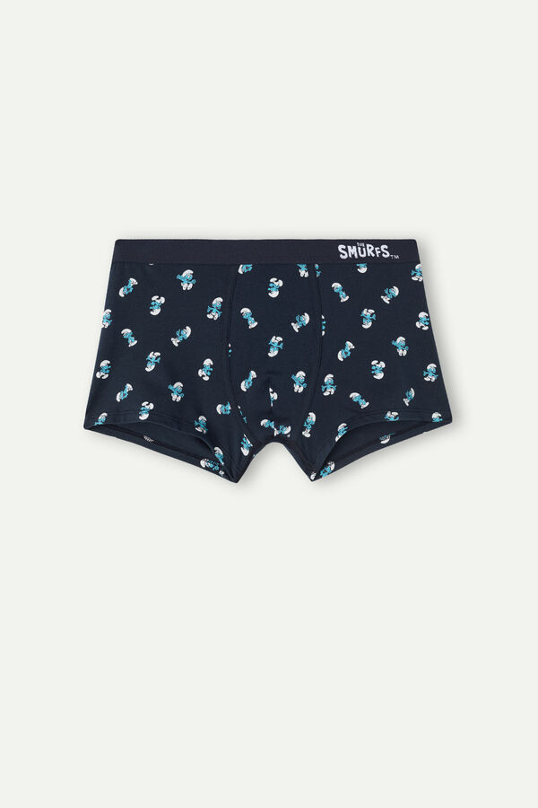 Intimssimi Smurf Boxers in Stretch Supima® Cotton Blue | ILXMI65465