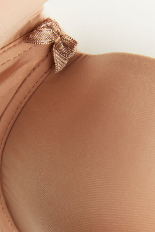 Intimssimi Sofia Balconette Bra in Ultralight Microfiber Natural | TILPQ14610