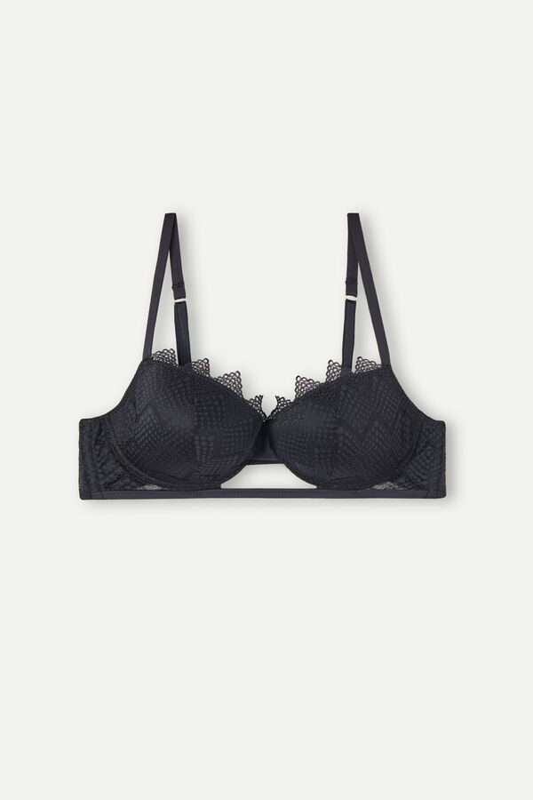 Intimssimi Sofia Urban Nomad Balconette Bra Black | EILVG22875